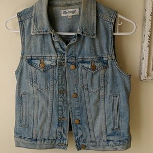 Madewell Jean Vest